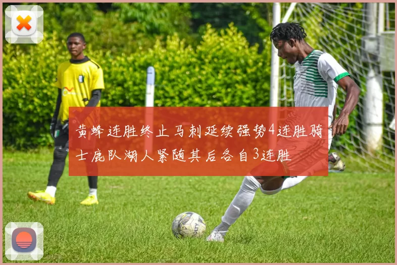 黄蜂连胜终止马刺延续强势4连胜骑士鹿队湖人紧随其后各自3连胜